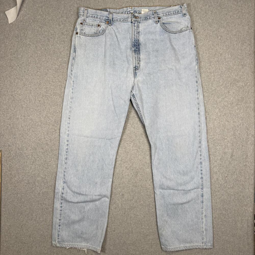 Vintage Y2K Levi's 505 Regular Classic Straight Leg Fit Jeans Men's 42x32